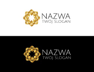 Projekt logo dla firmy ciekawy wzór | Projektowanie logo